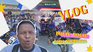 Vlog Bola Serunya Nonton Langsung Yamaha Sunday Race 2024 di Sirkuit Mandalika [upl. by Crockett]