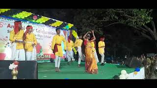 SCHigh School Manuguru annual day celebrations 2024 10th class students dance [upl. by Chappell51]