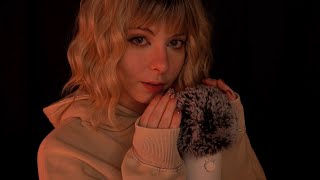 ASMR  3h cosiest most sensitive Unintelligible Whispering amp Fluffy Mic Scratching  layered sounds [upl. by Teodora]