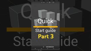 Blender Quick Start Guide Part 3 Essential Shortcuts for Beginners [upl. by Palua]