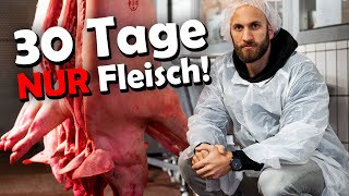 30 Tage NUR Fleisch mit Bluttest Das Experiment [upl. by Inig238]