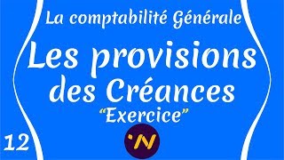 12 Provisions pour dépréciation des créances exercice comptabilité générale [upl. by Ulysses]