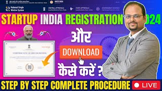 STARTUP INDIA REGISTRATION PROCESS  HOW TO REGISTER IN STARTUP INDIA  STARTUP INDIA REGISTRATION [upl. by Wolfort371]