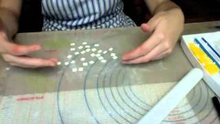 How to make poker chips with Fondant by Vancouver Cake Designer [upl. by Adnarem900]