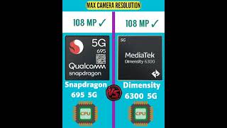 Snapdragon 695 vs Dimensity 6300  Midrange Chipset [upl. by Mcguire]