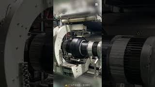 Tire production and inflation process at Volkswagen Jetta factory automobile car craft [upl. by Nnylirak]