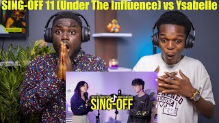 OUR FIRST TIME HEARING SINGOFF TIKTOK SONGS PART 11 REACTION Reza Darmawangsa vs Ysabelle Cuevas [upl. by Jehius]