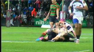 NRL 2011 Round 16 Highlights Rabbitohs v Broncos [upl. by Nayarb]