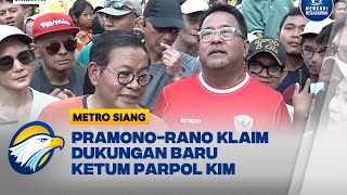 PramonoRano Dapat Dukungan Langsung Ketum Parpol dari KIM  Metro Siang [upl. by Cairistiona]