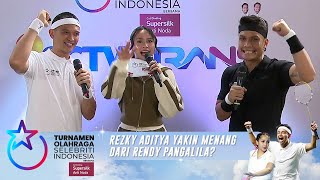 Kalah Menang Biasa Rezky Aditya Yakin Menang dari Rendy Pangalila  Turnamen Olahraga Selebriti [upl. by Sascha]