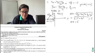 Test 8 2021 Bacalaureat Matematică MTehnologic [upl. by Mcwherter]