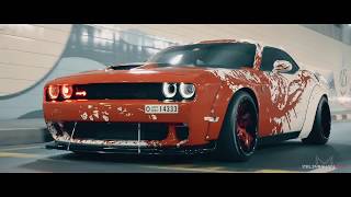 BLOOD SPLATTER Liberty Walk Wide Body Dodge Hellcat Challenger BY zelimkhanshm [upl. by Hadihsar]