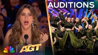 Early Release Sabrina Leaves Sofia Vergara SPEECHLESS  Auditions  AGT 2024 [upl. by Emera]