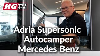 Adria Supersonic Mercedes Benz Autocamper [upl. by Aivatnwahs]