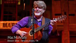 Mac McAnally  Dedication to Jimmy Buffett  Dosey Doe  Woodlands TX [upl. by Elletnahs]