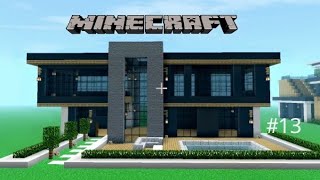 Minecraft building an easy modern house 13🔥 [upl. by Markos350]