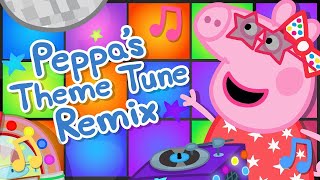 Peppa Pig Theme Tune  The Official Remix Official Music Video [upl. by Otokam]