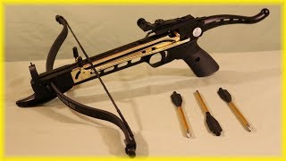 Cobra System Pistol Crossbow 80lb Review [upl. by Dryden828]