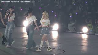 240222 SMTOWN LIVE 2024 SMCU PALACE TOKYO  Ending 빛HOPE  aespa WINTER fancam [upl. by Cornwell]