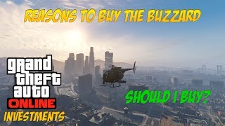 GTA Online Investments Is Buzzard Worth It [upl. by Aiuqram]