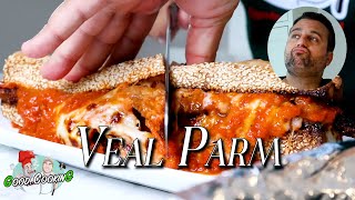 How to Make a Veal Parm Hero Sandwich [upl. by Ilenna]