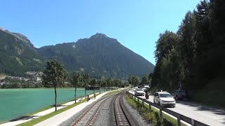 🇦🇹 Führerstandsmitfahrt auf der Achenseebahn von Seespitz am Achensee nach Jenbach HD [upl. by Valenza]