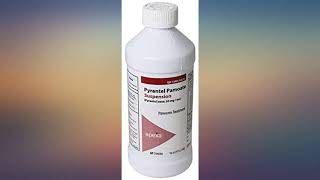 Pyrantel Pamoate Suspension 50mg  mL 16 ounce review [upl. by Annovahs]