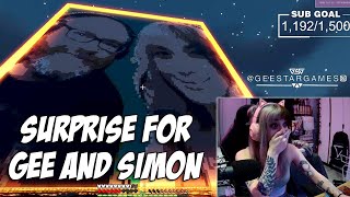 Minecraft surprise for Gee and Simon [upl. by Neersan601]