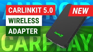 CarlinKit 50 2Air Wireless CarPlay  Android Auto Adapter Review [upl. by Drwde]