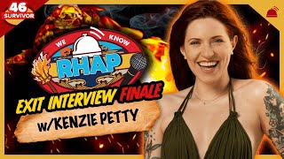 Survivor 46 Winner Interview with Kenzie Petty [upl. by Asilegna]