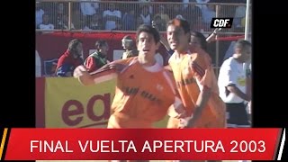 Cobreloa 40 Colo Colo final vuelta Apertura 2003 [upl. by Lanoil849]