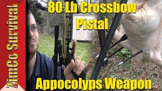 ✔️ 80 lb Cobra Crossbow Pistol  The Best Apocalypse Weapon [upl. by Starling]