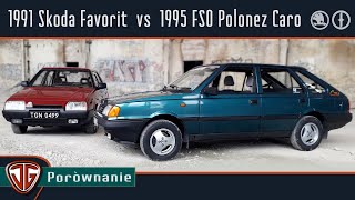 Jan Garbacz FSO Polonez Caro vs Skoda Favorit  dylematy lat 90 [upl. by Wylie973]