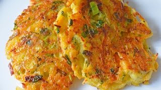 Potato amp Carrot fritters [upl. by Dougal]