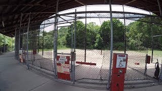 ABANDONED Brusters Batting Cages in Bridgewater PA Beaver County [upl. by Nelleus]