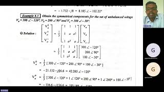 2 Marks Solved Problem on Calculating Unbalanced Voltages powersystemanalysis [upl. by Eyllib580]