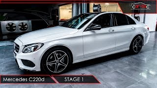 Mercedes C 220D W205 Euro6  Stage 1 by Cartec [upl. by Thebault906]