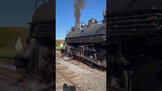 Injector running on No 16 from East Broadtop Railroad railroad steam steamlocomotive [upl. by Crosby]