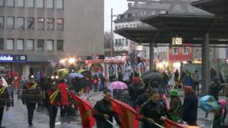 Veilchendienstagszug Mönchengladbach 28022017 Teil 88 Im Regen [upl. by O'Grady310]