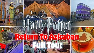 Harry Potter Full Tour  NEW Return to Azkaban  WB Studios Tour London May 2024 4K [upl. by Beka]