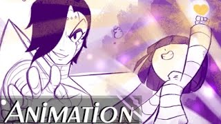 Death by Glamour UNDERTALE ANIMATIC   Mettaton vs Frisk Fight [upl. by Portie]