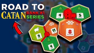 TOP 200 Catan Gameplay  Catan Pro Climbs the Ladder [upl. by Gautier]