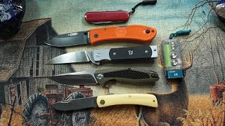 KNIVES CARRIED FOR WEEKS 25  26 OF 2024 WEEKLY UPDATE EVERYDAY CARRY EDC [upl. by Micaela238]