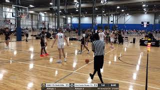 CBA 17U Gold Elite vs Grind Family Chicago 17U [upl. by Gnal]