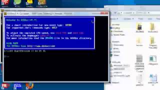 Running debugexe on a 64bit windows 64x system using DosBox [upl. by Colbert547]