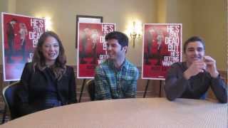 Warm Bodies Interviews  Analeigh Tipton Dave Franco Jonathan Levine [upl. by Ardath]