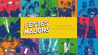 Resum Festes Majors dAlaquàs 2024 [upl. by Holub]