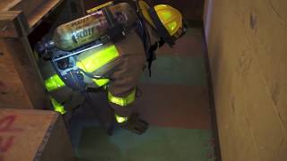 SCBA confidence training course GPFD [upl. by Trevethick]