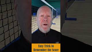 Remember the Score Trick pickleballrules pickleballscore [upl. by Irat]