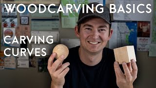 BEGINNER WOODCARVING  How to Hand Carve a Wooden Sphere [upl. by Hasina]